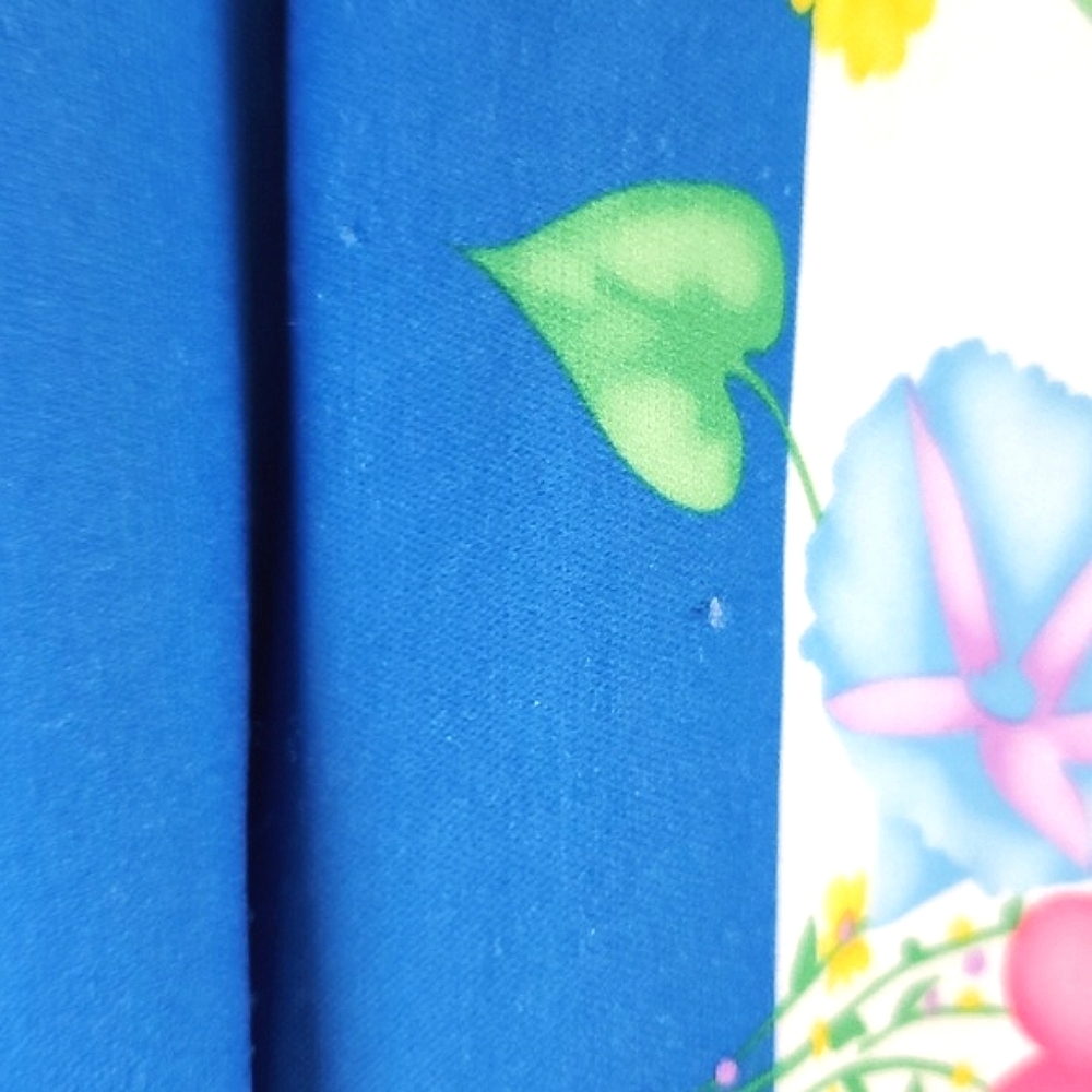 Vintage 60s 70s Evelyn Pearson Floral House Dress Robe - Picture 8 of 8